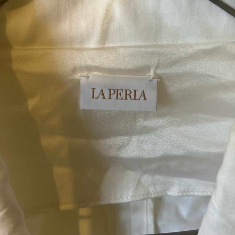 La Perla Cream Silk Blouse